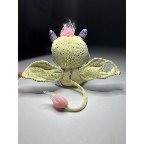 Baby Gemmy Dragons Plush Green And Purple Mystery 6 Inch 4134 - Picture 6 of 9